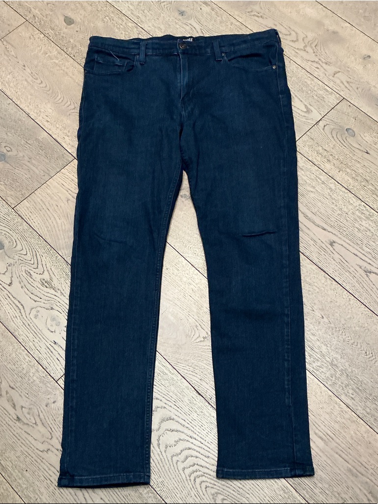 Men’s Paige Lennox Dark Wash Slim Fit Jeans. Size 36. Barely. Worn!